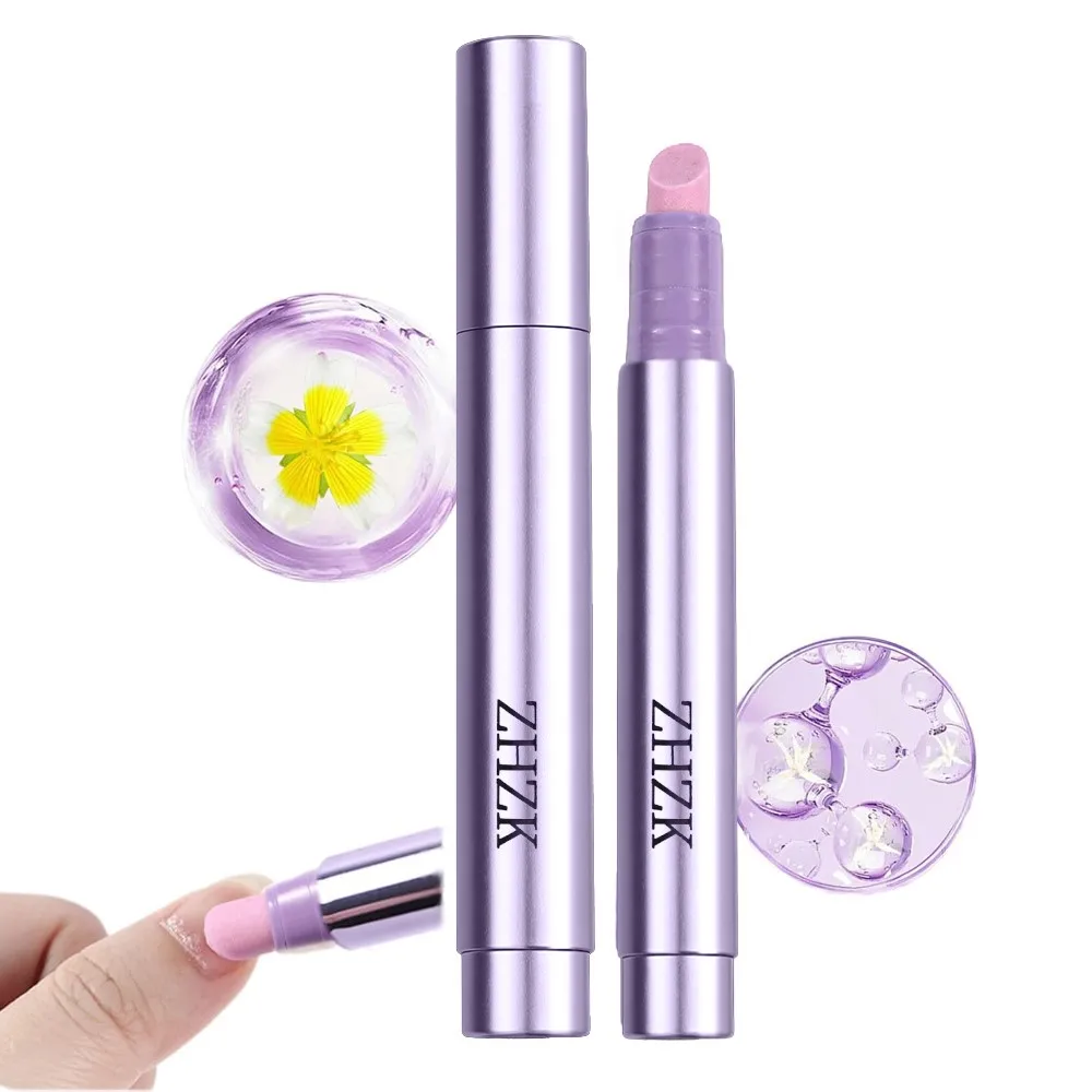 3個/ロット 3 in 1 ネイルケアペン キューティクルプッシャー ネイルオイルペン セラミックチップ付き キューティクルトリートメントリムーバーペン 乾燥して傷んだ爪用