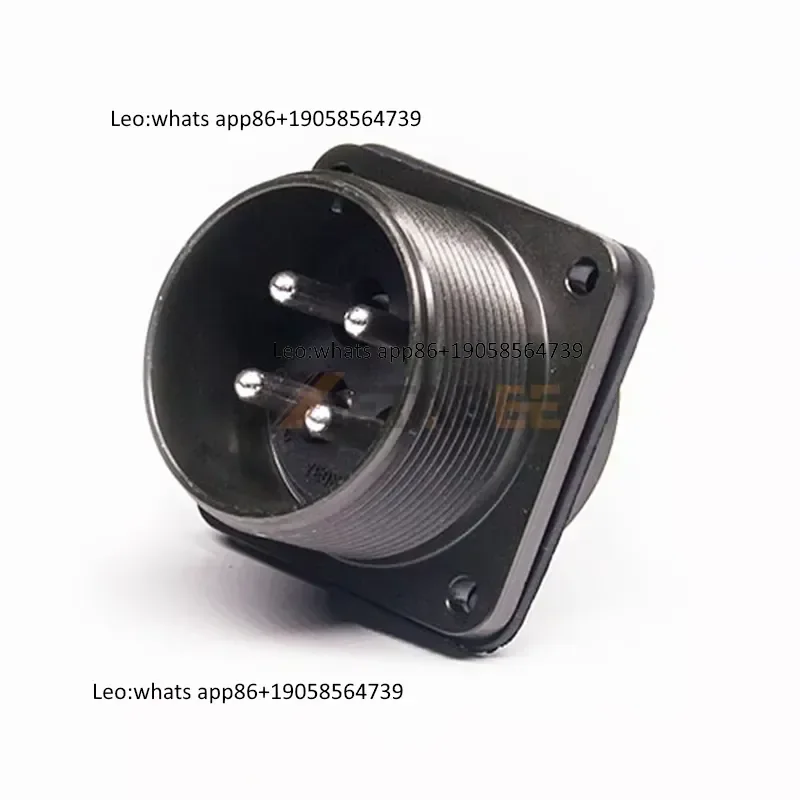 MS3102A24-22P MS3106A24-22S MIL-DTL-5015 4 Pin MS3102A MS6106A MS5015 MIL Connector 46A Size 8 Contacts Service Class D