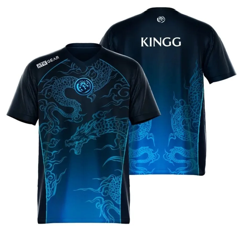 VCT 2026 Leviatán Jersey Spike VALORANT Fans Summer Breathable V Neck T-shirt Men Women Casual Short Sleeve Man Tops Free Custom