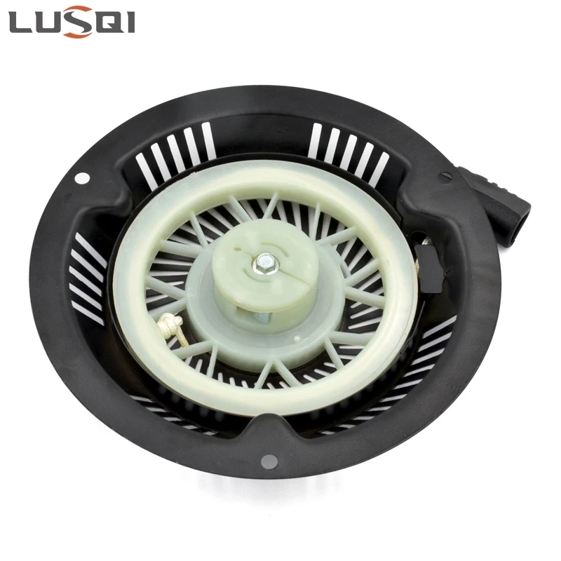 Imagem -05 - Lusqi Recoil Puxar Mão Starter Gasolina Cortador de Grama Conjunto Ferramentas de Construção Máquina Peças Acessórios para 1p70