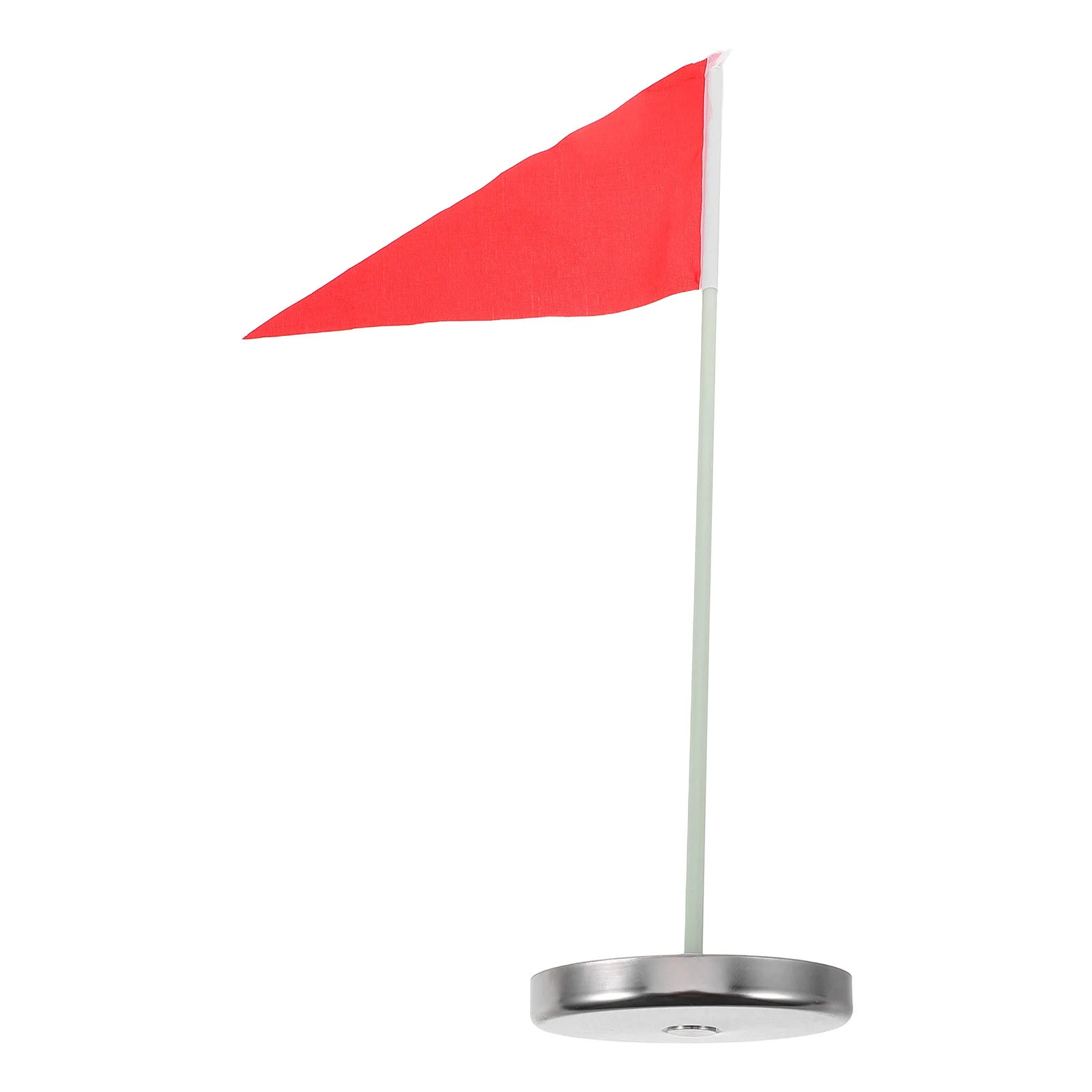 

1Set Golf Hole Cup Metal Putting Practice Device for Skill Improvement with Flag Backyard Golf Training Accessory