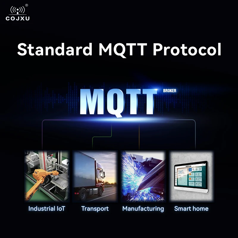 Ethernet SMD Module Serial Port to Ethernet Data Conversion Modbus TCP to RTU/UDP COJXU EBT3001 Build-in Watchdog MQTT HTTP