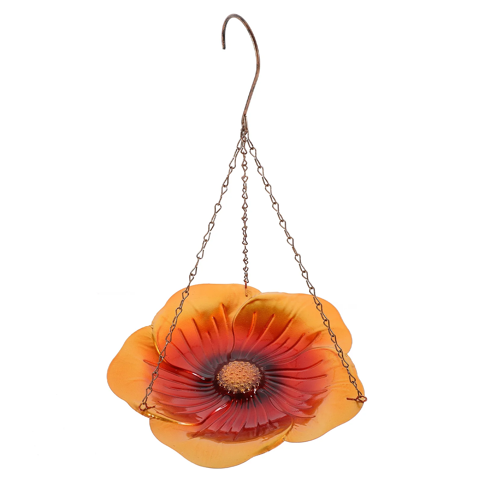 

Hanging For Outdoor Garden Patio Feeding Station Durable Iron Metal Wild Bird Feeders Platform Feeder