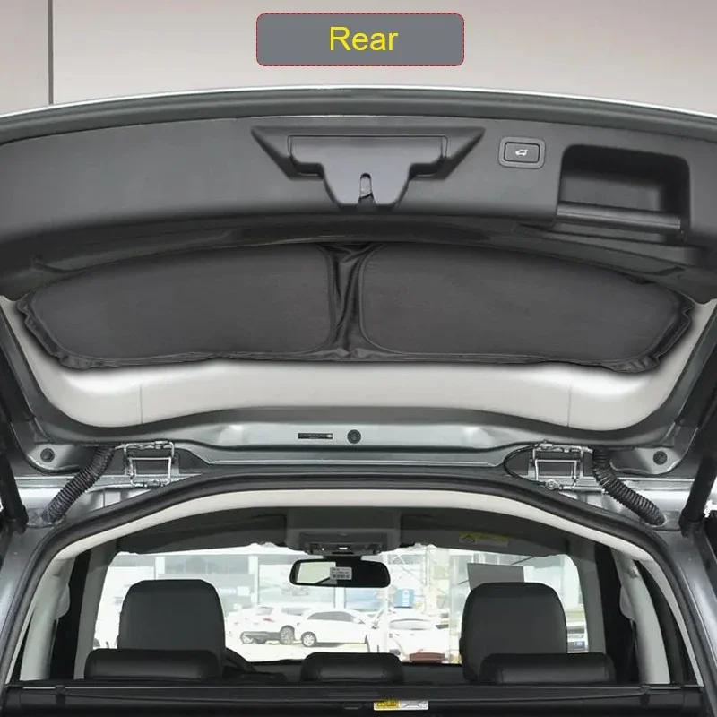 

Для LAND ROVER DISCOVERY SPORT 2014-2019 автомобильный черный оконный солнцезащитный козырек с защитой от УФ-лучей, теплоизоляционный защитный чехол, аксессуар