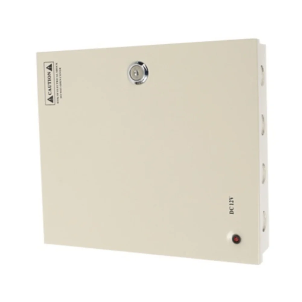 18-Channel 12V 30A 360W Supply Box AC110V/220V To DC12V Switch Mode Supply Box For 18 Monitor Cameras And Other Devices
