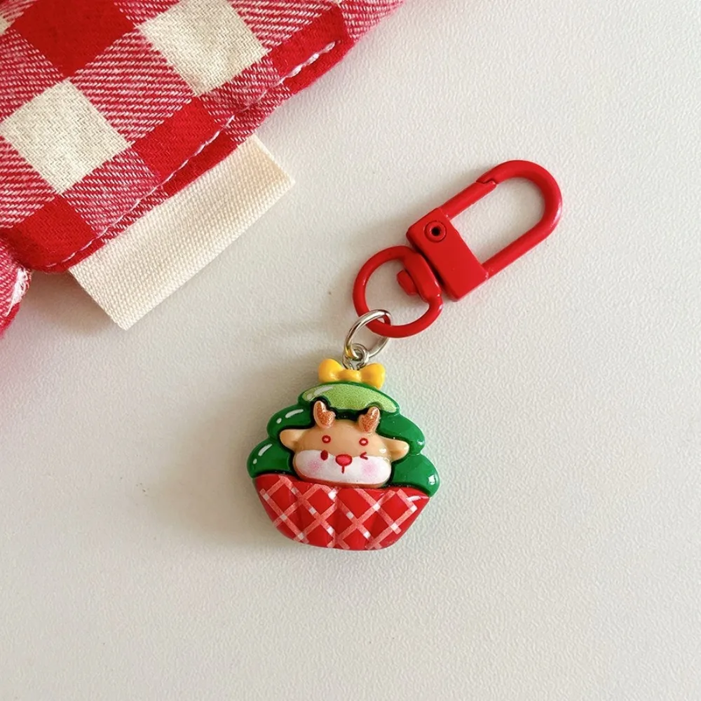 10-50 Stück Weihnachtsthema-Harz-Schlüsselanhänger, Weihnachts-, Neujahrs-, Geburtstags-, Karnevals- und Partygeschenk, Geschenktütenfüller, Souvenir – Detail 11