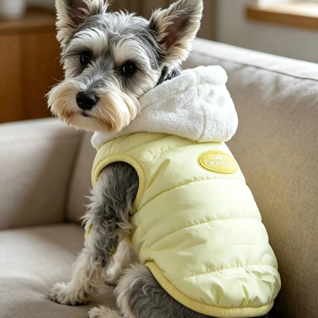 Dog autumn and winter clothes small dog warm and thick winter clothes compared to bear anti shedding pet outdoor cotton clothes