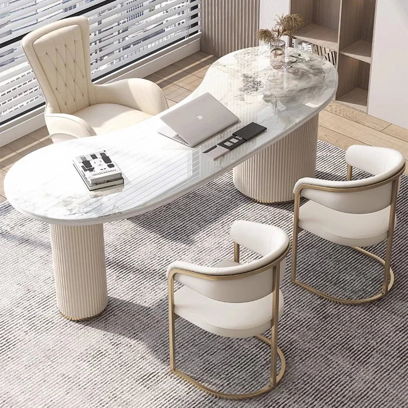 

Reading Desk Office Table Organizer Computer Room Modern Desks Study Furniture Seating Home Executive Meuble Bureau Mesas