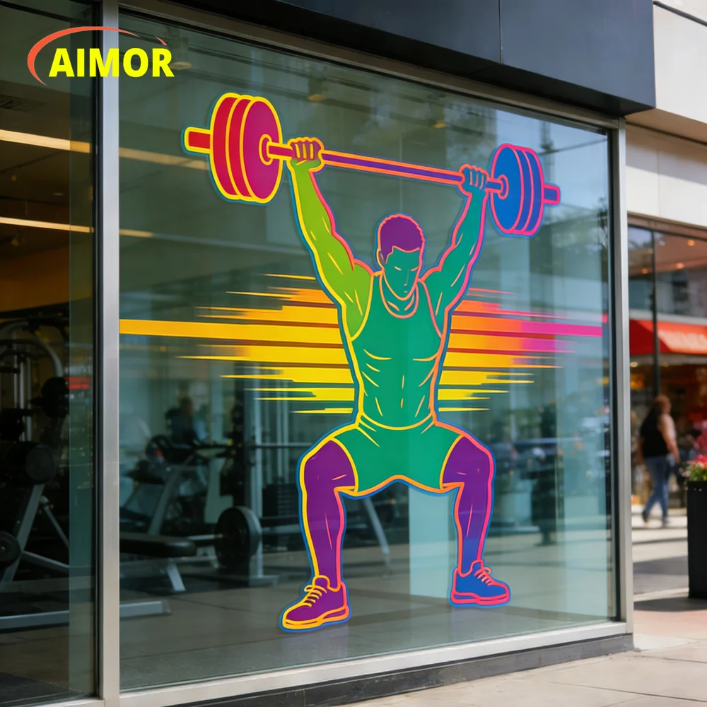 Decoration UV Sticke Adhesive adhesive backing Ultra transparent Film Advertising Glass Film Custom HD Print Windows Sticker