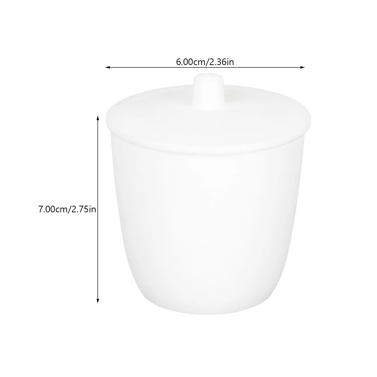 Crucible Laboratory Experiment Ptfe Crucible 100ml High Temperature Resistant Metal Melting Furnace Gold Silver Casting