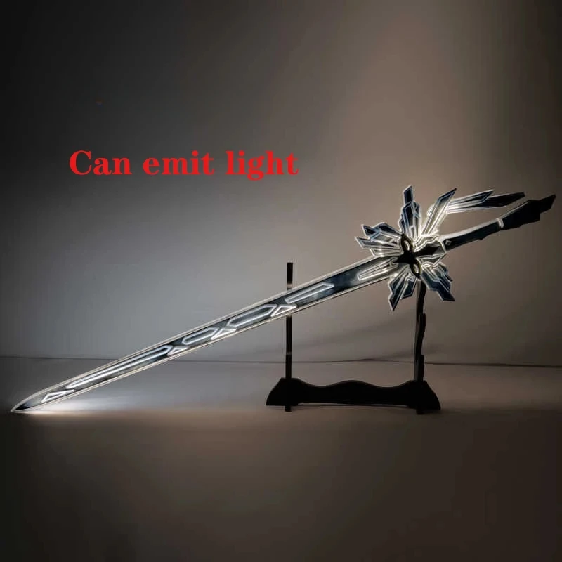 

120cm Eleven Fatui Harbingers The Captain Capitano Cospaly Luminous Weapon Genshin Impact Halloween Costume Prop Gift Toy