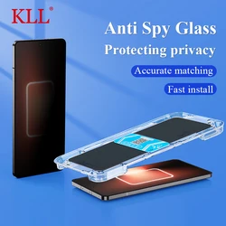 원클릭 설치 안티 스파이 프라이버시 유리, Realme GT5 GT3 GT2 11X 11 10T 10S 9 Pro GT Neo 5 SE 3T 스크린 보호대