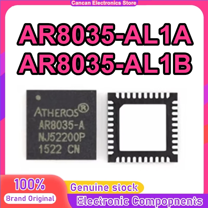 5PCS AR8035 AR8035-AL1A AR8035-AL1B AR8035-AL1B-R QFN40 IC Chip in stock