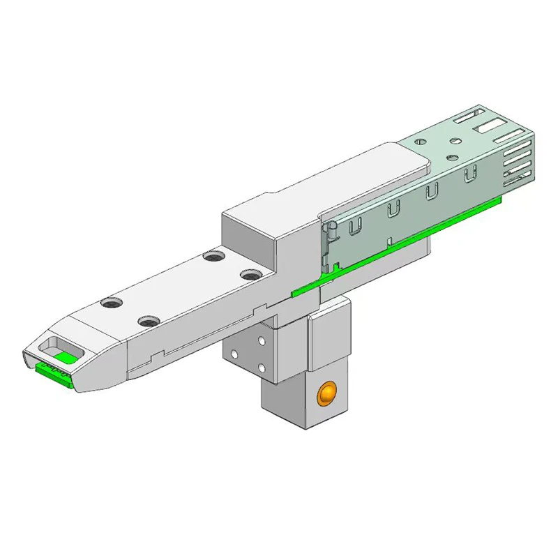 Reemplazo de liberación rápida para módulo de prueba SFP de alta vida útil y alta velocidad de paso, conector adaptador de prueba