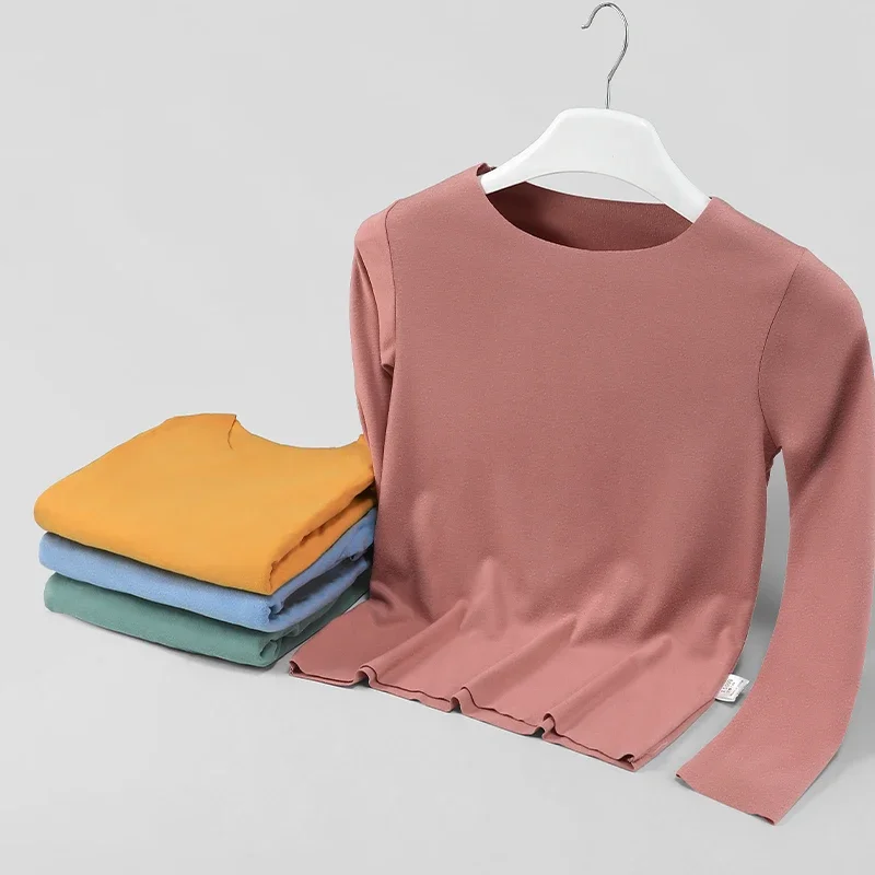 

5PCSChildren's thermal underwear set, girls' autumn and winter base layer, thick and fleece long Johns for older girls and babie