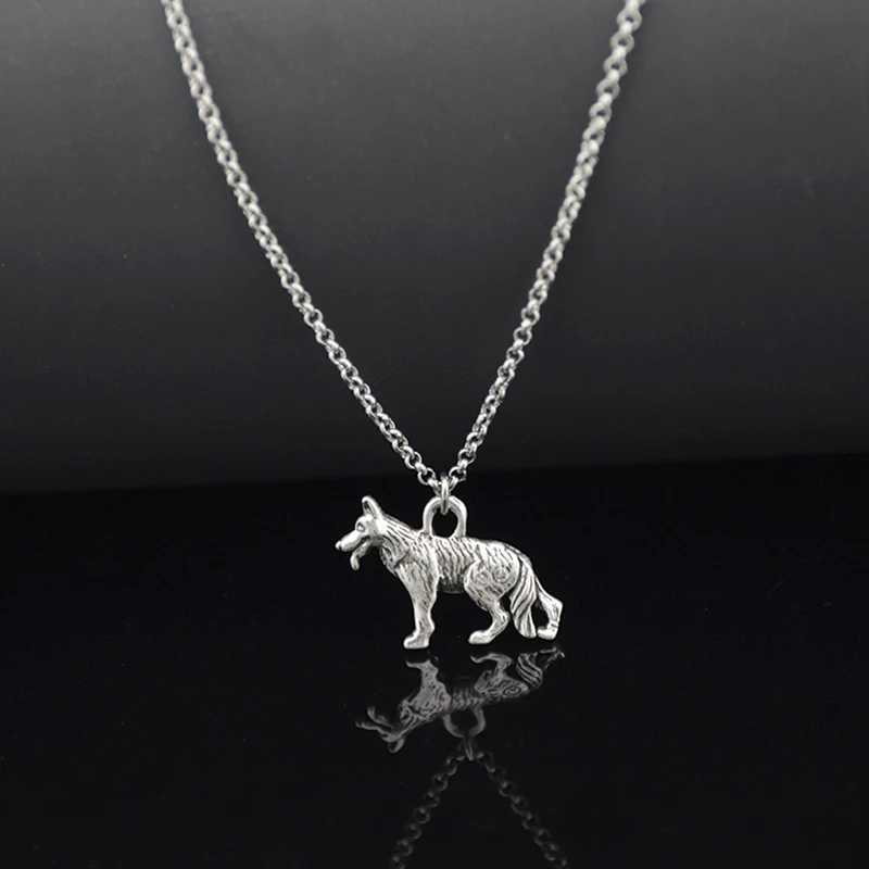 3 Style Vintage German Shepherd & Belgian Malinois & Cattle & Afghan Hound Dog Charm Pendant Necklace For Women Unique Jewellry