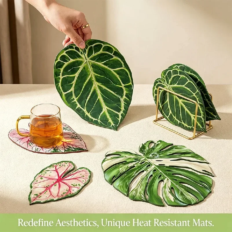 แผ่นรองแก้วกันลื่นกันความร้อน  - Coffee Tea For Plants บทวิจารณ์และราคา
