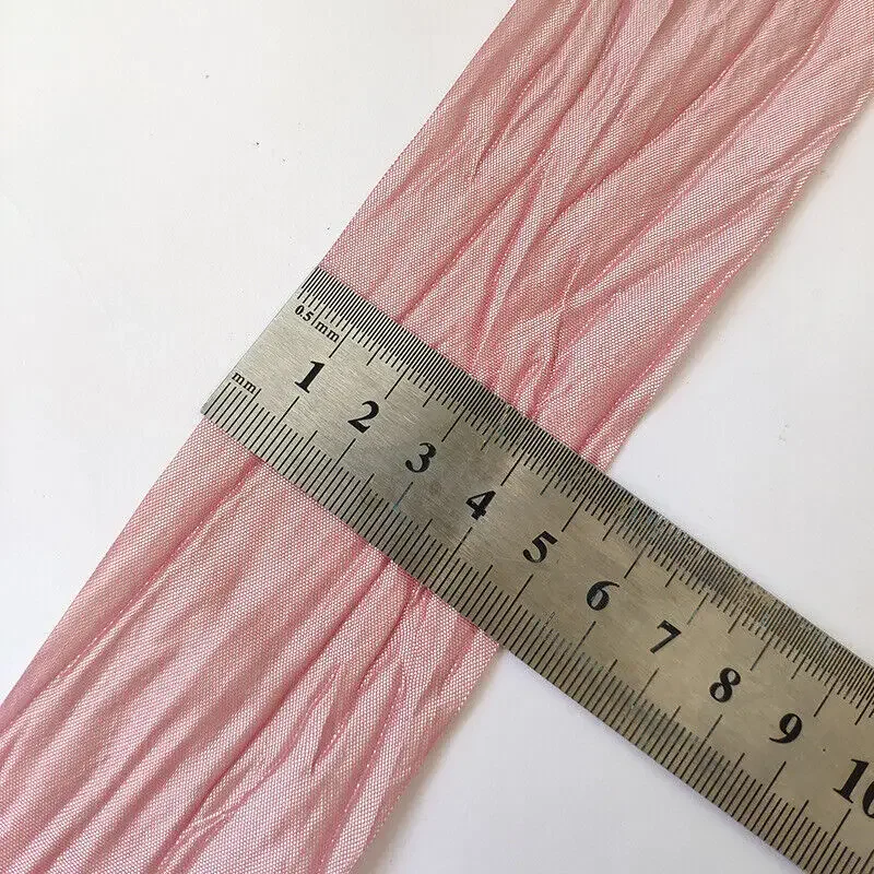 5cm Widened Butterfly Bow Ruffled Yarn Shoelaces Accessories Silk Wide Lace Ribbon White Sneaker DE Training Shoes Lace 100cm