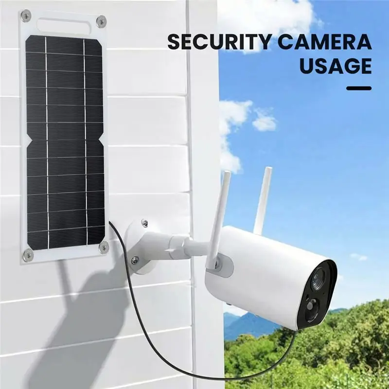 6W Solar Panel USB Solar Cell Outdoor Hike Battery System Solar Panel Kit For Mobile Phone Power Bank Watch