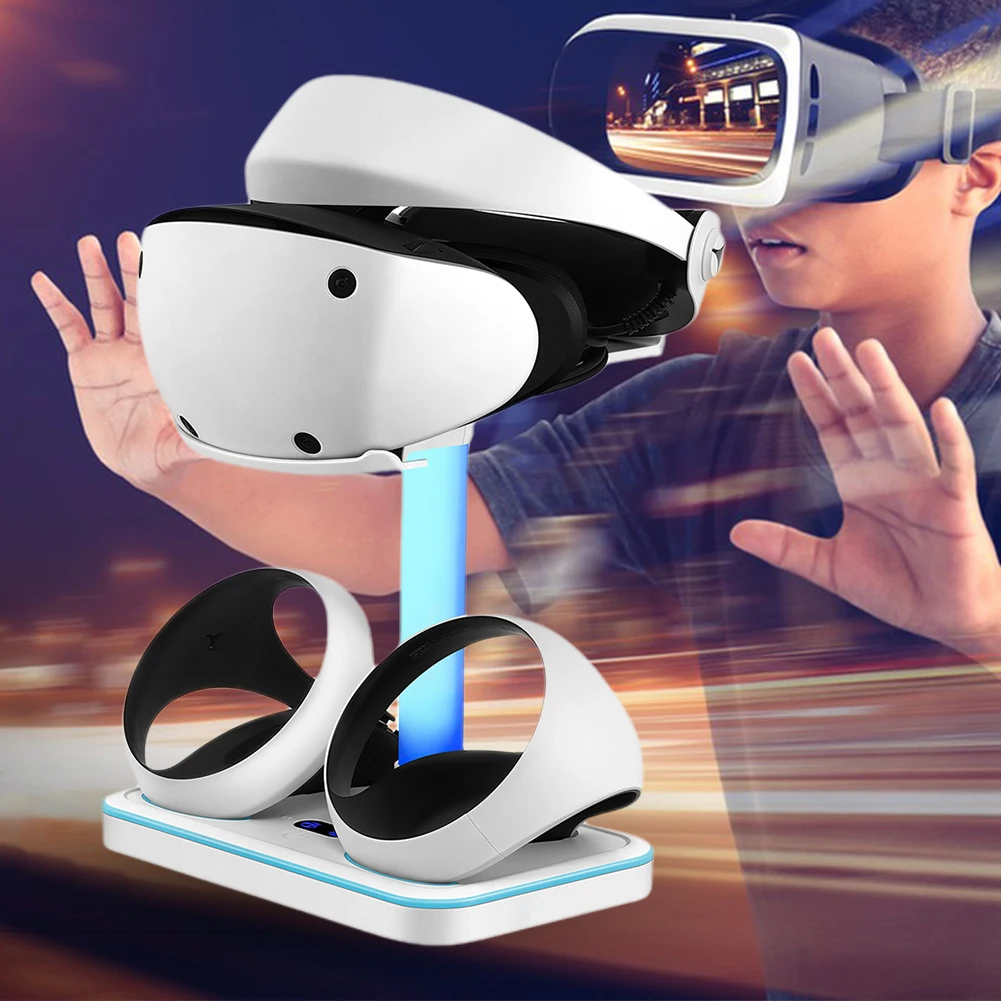 شاحن وحدة التحكم، حامل شحن مغن - مراجعة Headset Stand Rgb وسعره