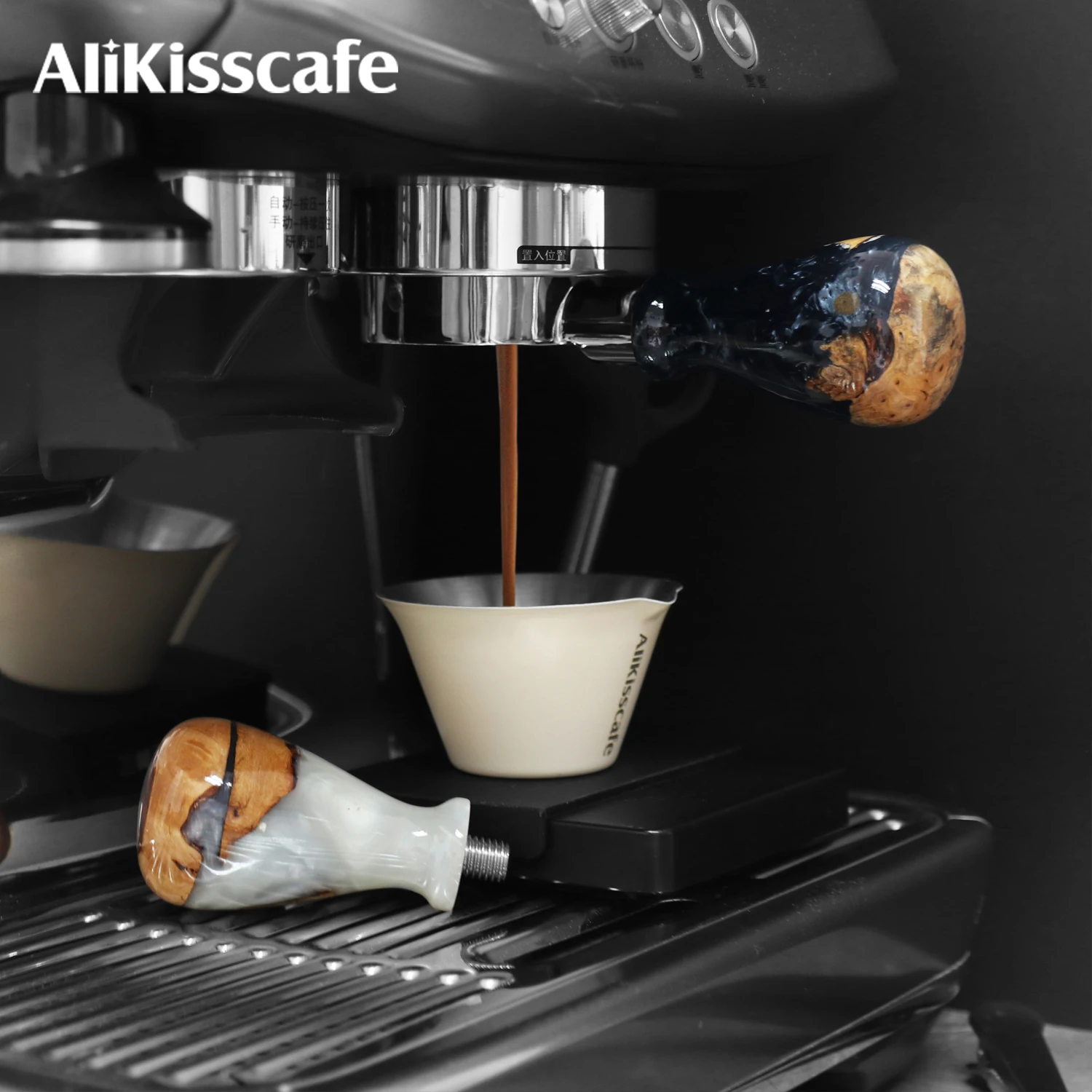 AliKisscafe 54mm Coffee Bottom - огляд і ціна Naked Portafilter Bottomless