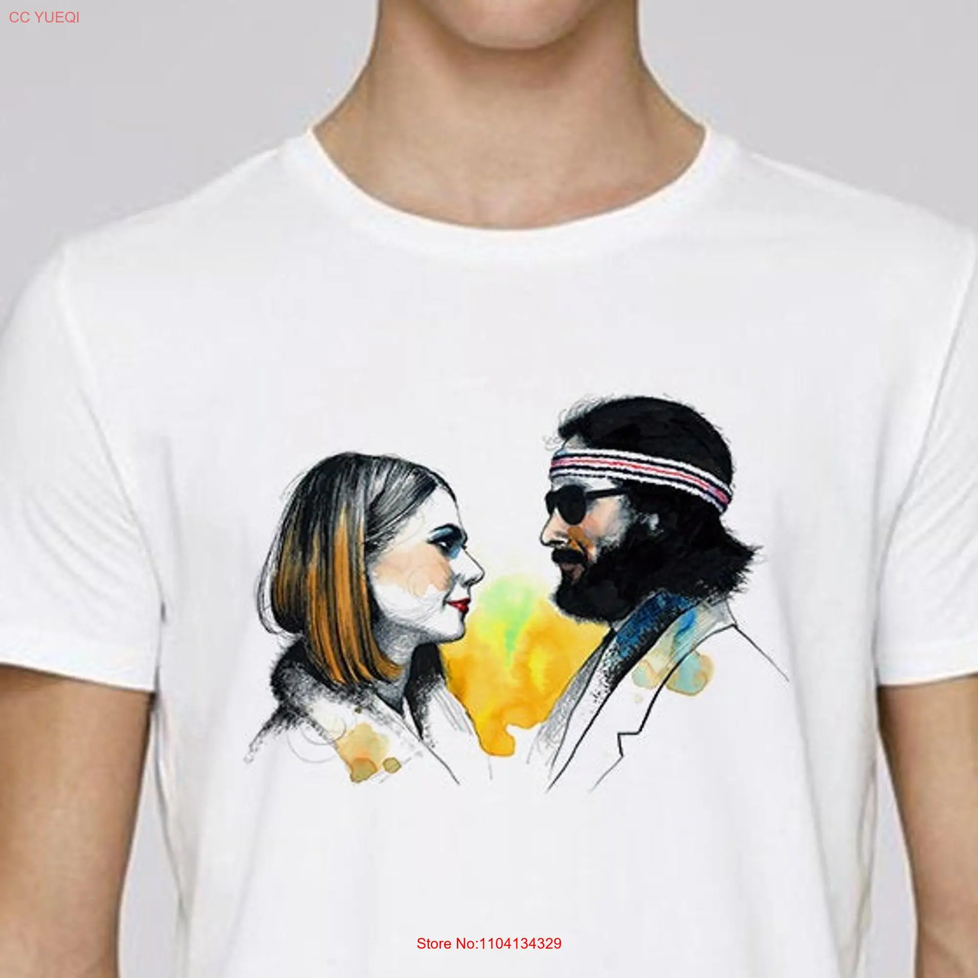 Margot y Richie Tenenbaum Wes Anderson Camiseta T Shirt long or short sleeves