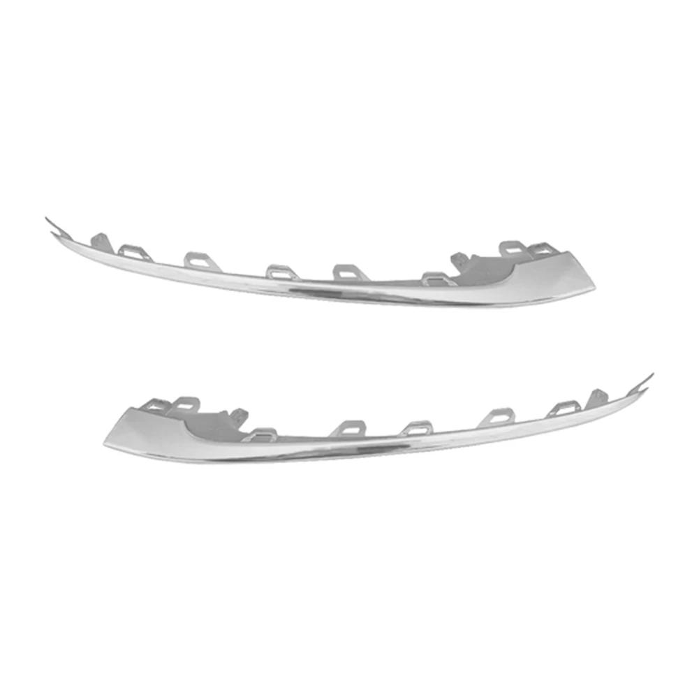 

1 пара переднего бампера, яркая полоса, накладка на губу, хромированная молдинга для W222 S450/560 2018-2020