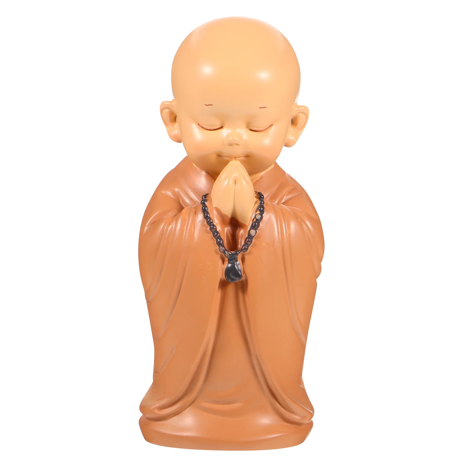 

Small Monk Car Dashboard Decor Zen Inspired Resin Figurine Car Interior Ornament Spiritual Monk Statue Car Accessories