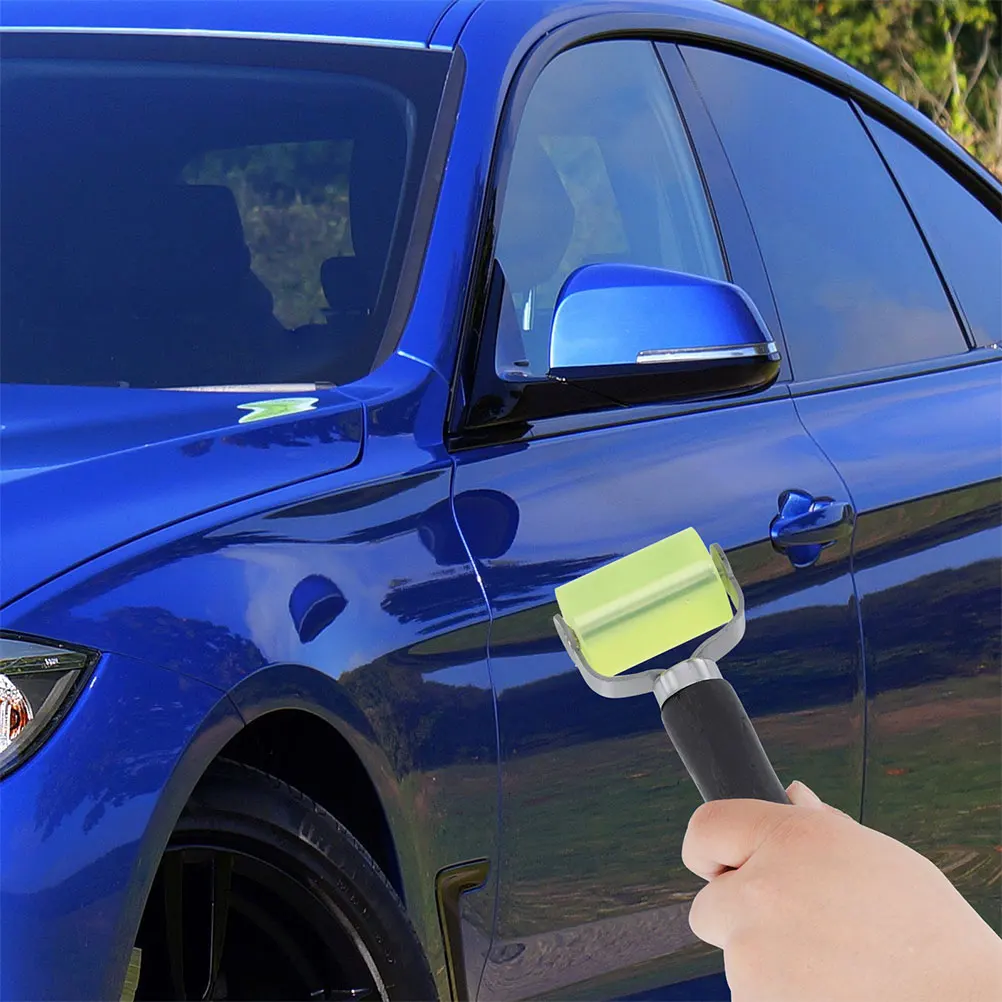

4pcs Car Beauty Roller Bubble Remover Wallpaper Smoothing Tool Automotive Interior Repair Sticker Flattening
