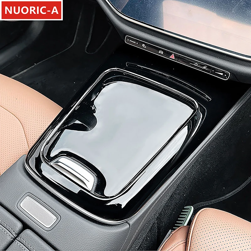 

Декоративная панель центральной консоли, Накладка для Mercedes Benz E класса W214 2024, автомобильный Стайлинг, аксессуары для интерьера