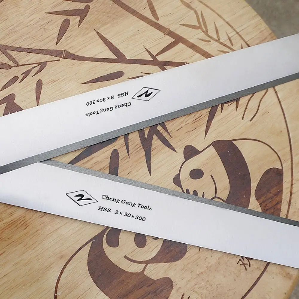 Professional HSS Planer Blade 3x30x300mm Replacement For Manual Carpentry Plane Tool Efficient Wood Smoothing Accessory