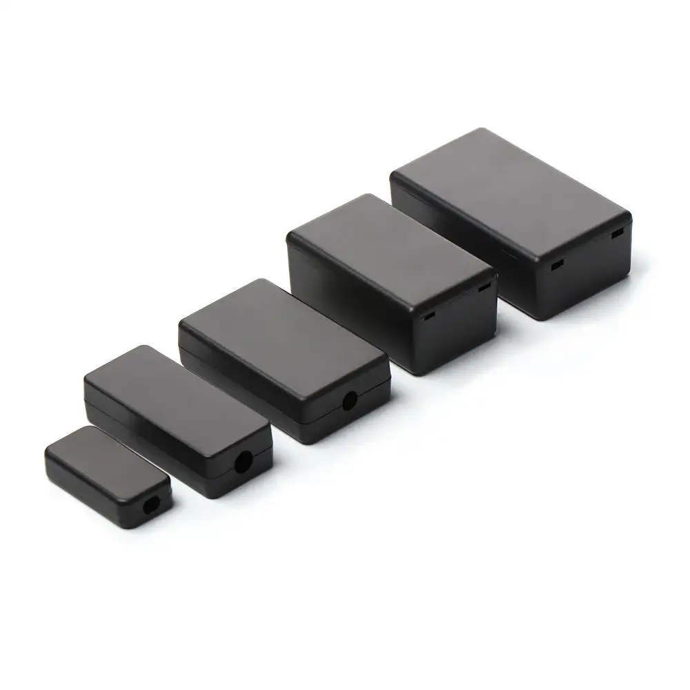 1/2pcs Black High Quality ABS Plastic Instrument Case Enclosure Boxes Electronic Project Box Waterproof Cover Project