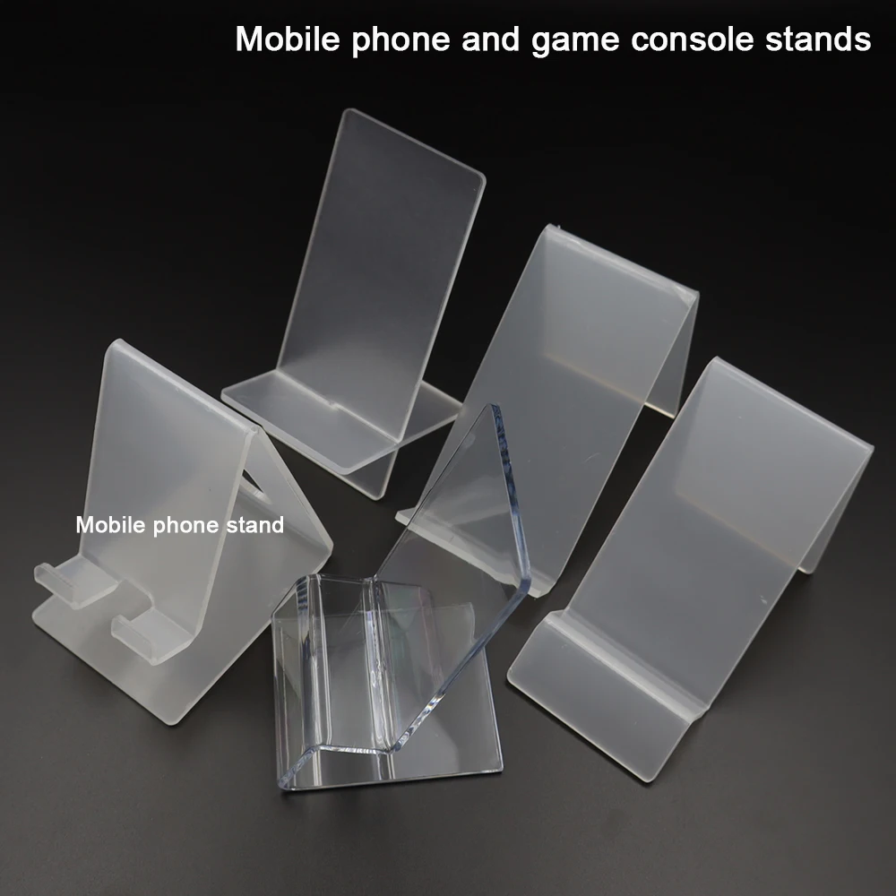 1PC  Plastic Transparent Stand Shelf Window Counter Display Showcase For GB GBC GBA SP 2DS 3DS PSP PSV Game Console