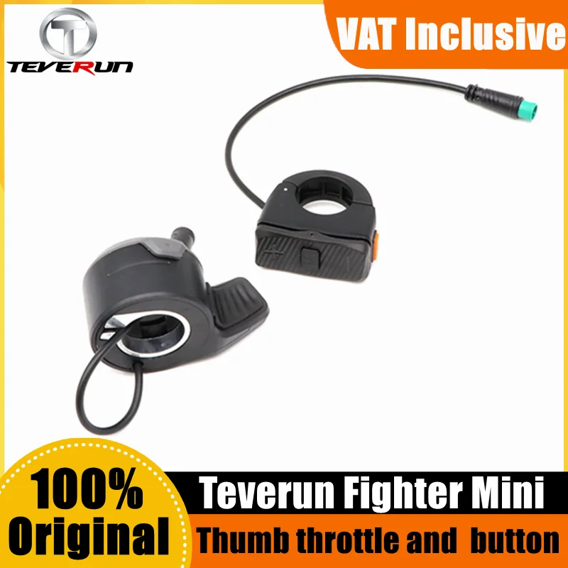 Original Thumb Throttle Switch Button Parts For Teverun FIGHTER MINI Blade GT II Electric Scooter Thumb Acceleartor Accessories