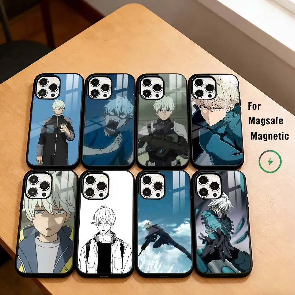 New combat power R-Reno I-Ichikawa Phone Case For iPhone17,16,15,14,13,12,11 Plus,Pro Magnetic with Magsafe Wireless Charging