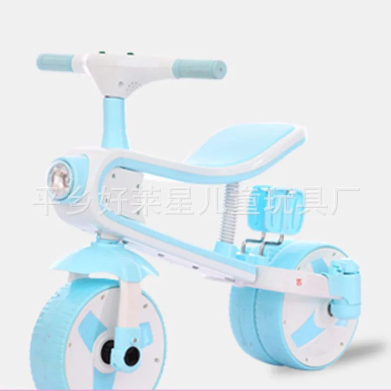 Bicicleta multifuncional para niños, triciclo con Pedal, coche de equilibrio, 2/6 años