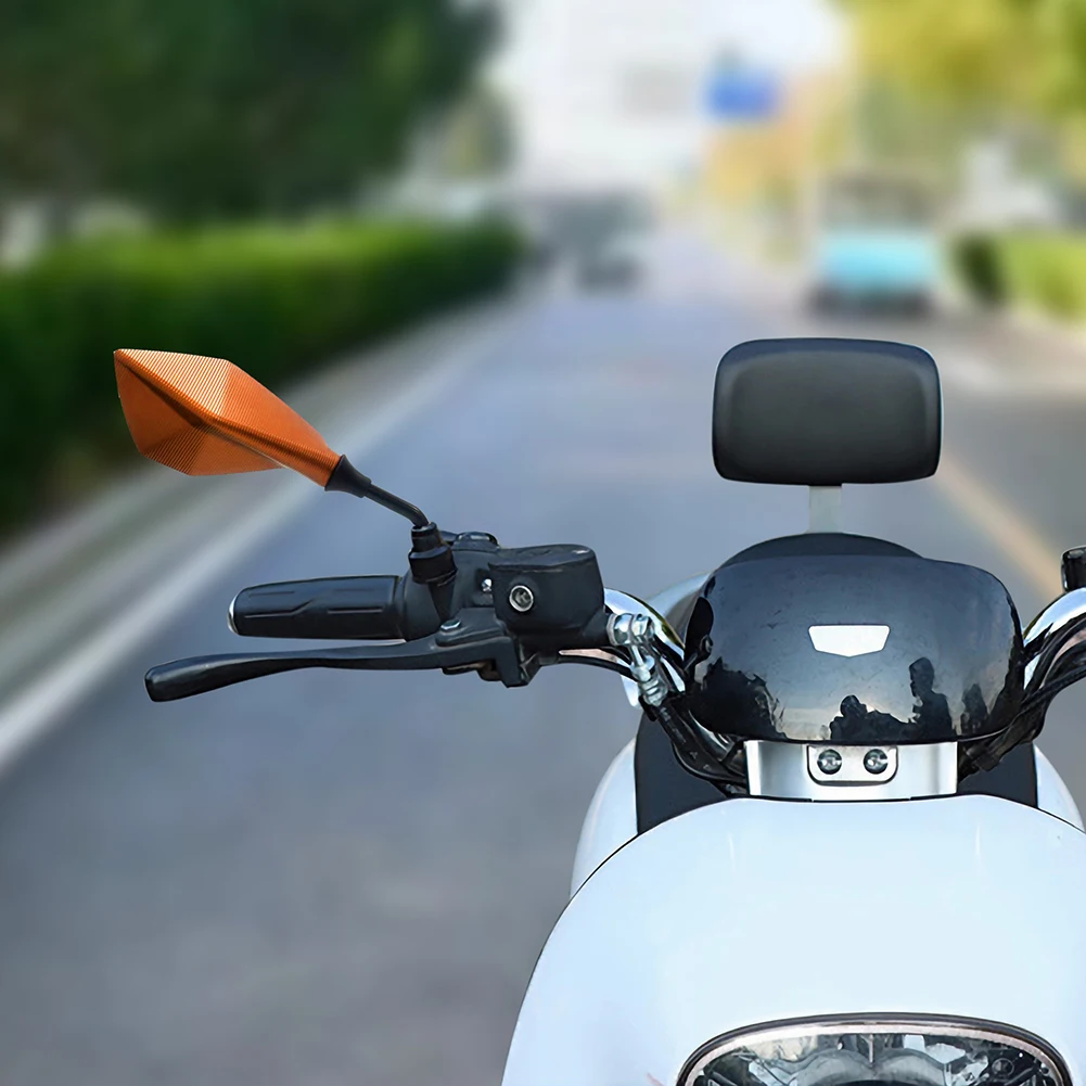 Universal M10 Motorrad Rückspiegel Ersatzteile Roller E-bike Umkehr Hilfs Spiegel Modifizierte Zubehör – Detail 3