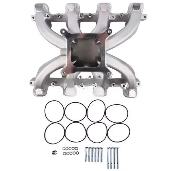 Glossy Single Plane Mid-Rise Upper Intake Manifold for LS1 LS2 LS6 V8 350 300-132