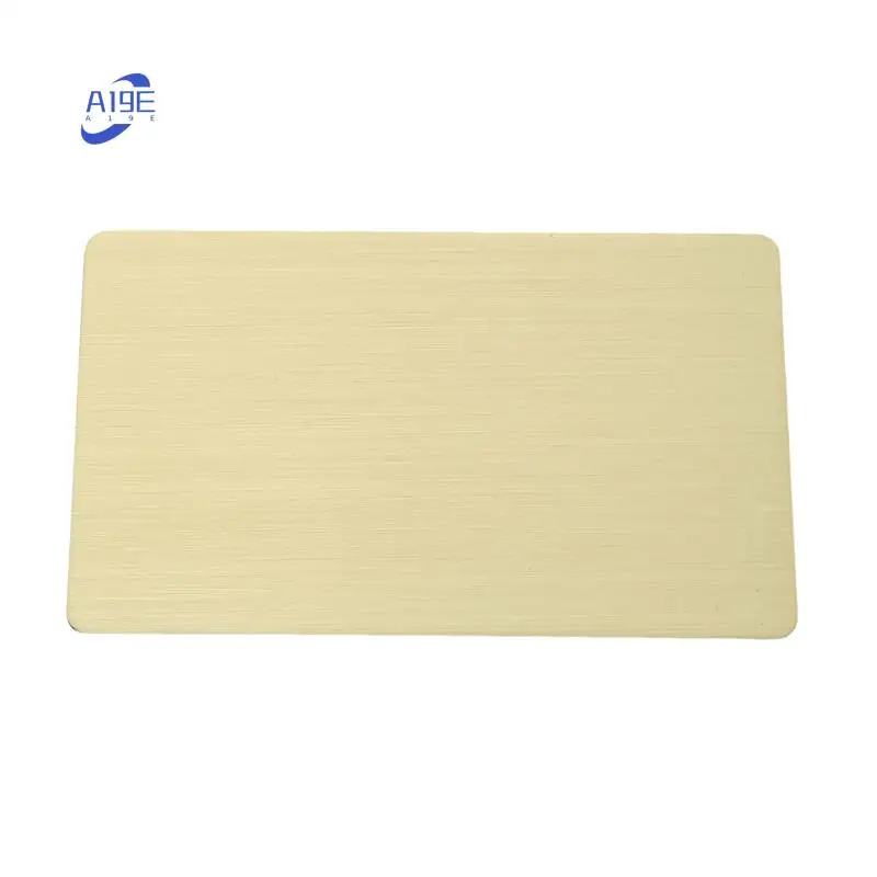 

A19E-NFC Cards With 215 Chip, 13.56Mhz Frequency, 888 Bytes Storage, PVC & Laser-Printable Metal Finish