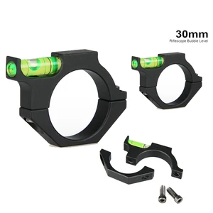 Optic Rifle Scope Bubble Levels, Hunting Tactical Spirit Level, 25.4mm, 30mm, 34mm Level For Sight 9 Main Sales Weapon - №1