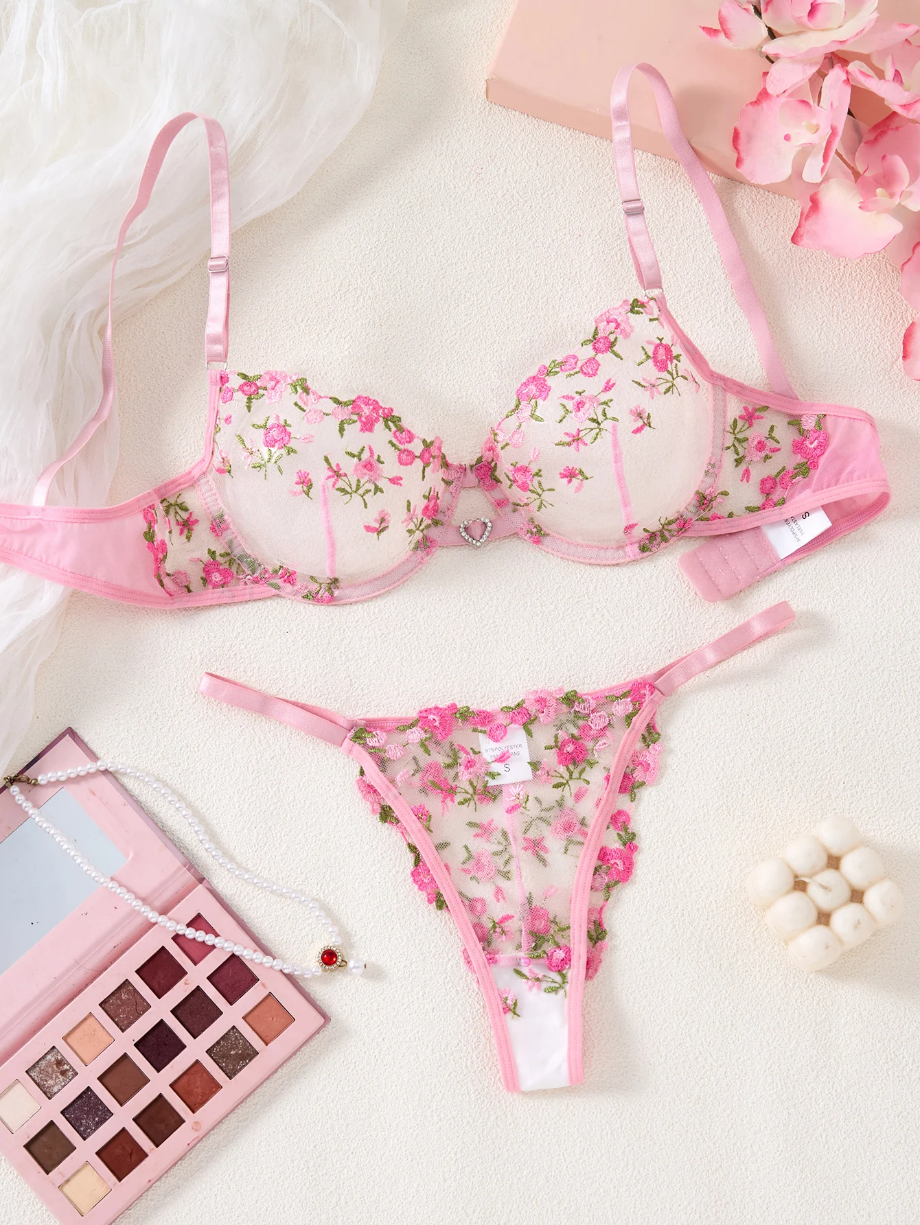 Club Underwear That Actually DeliversMy Real Experience with the Floral  Rhinestone Set