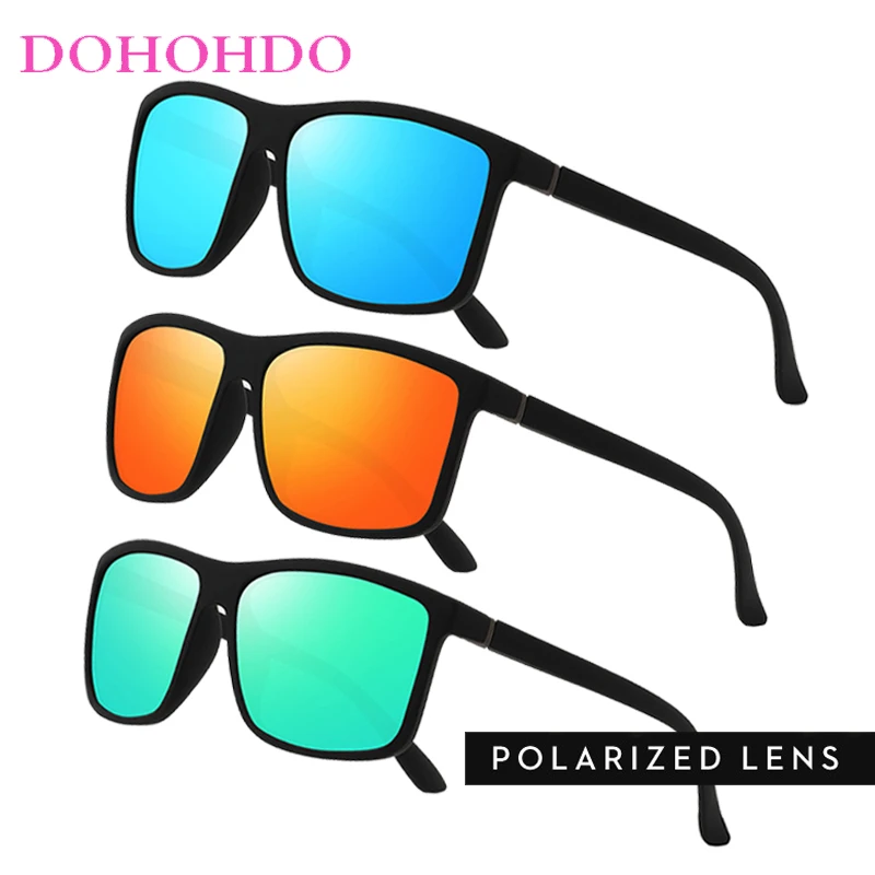 

2026 Classic Brand Designer Square Polarized Sunglasses Women Men Outdoor Sports Driving Anti-Glare Cycling Goggles UV400 Очки