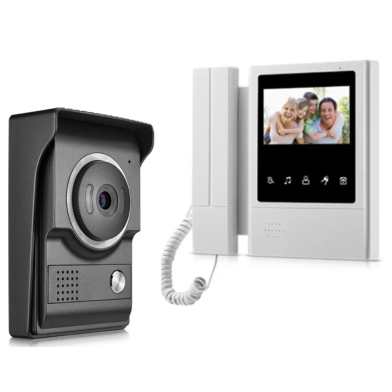 

Factory sale L+ Color Video Door Phone System Doorbell Intercom visual doorbell Video Intercom System For Apartments