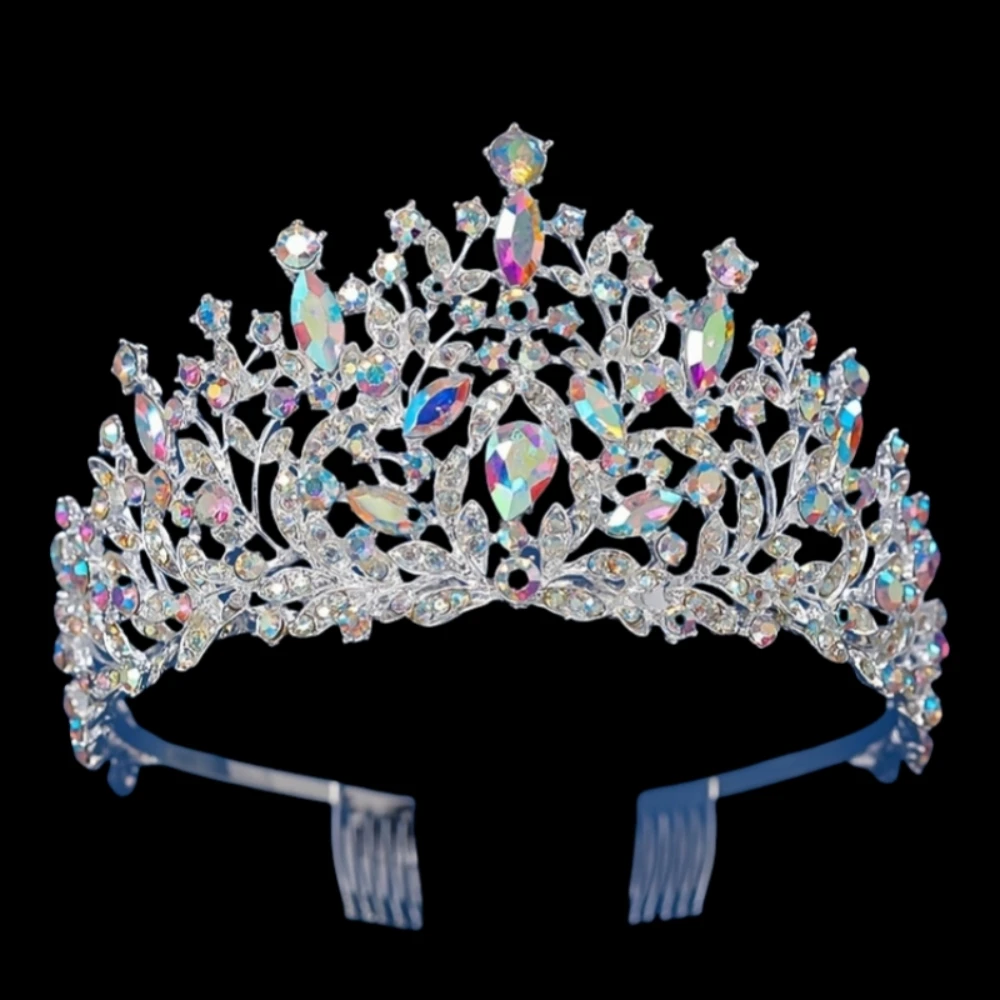 

Роскошные хрустальные диадемы и короны, повязка на голову для женщин, вечерние стразы, диадема для выпускного вечера, свадебные аксессуары для волос, ювелирные изделия, корона