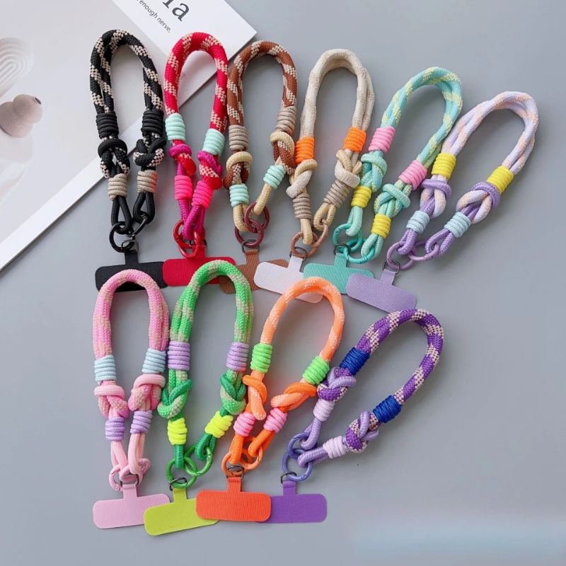 Multi-Functional Lanyard Mobile Phone Universal Lanyard Wrist Strap Short Rope Multi-Purpose Anti-Loss Rope