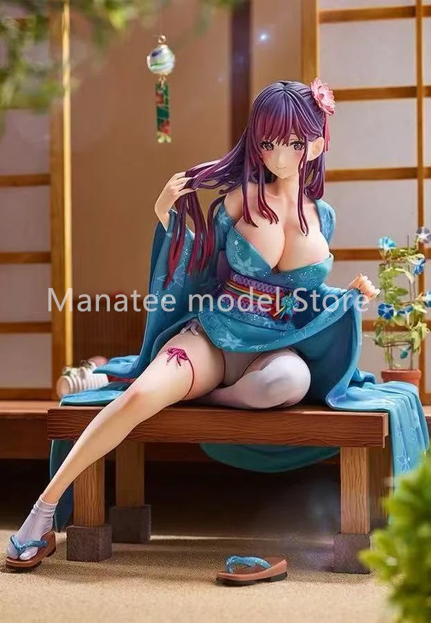 

Pink Cat Original Opening up her Yukata 1/6 PVC Action Figure Anime Model Toys Figure Collection Doll Gift