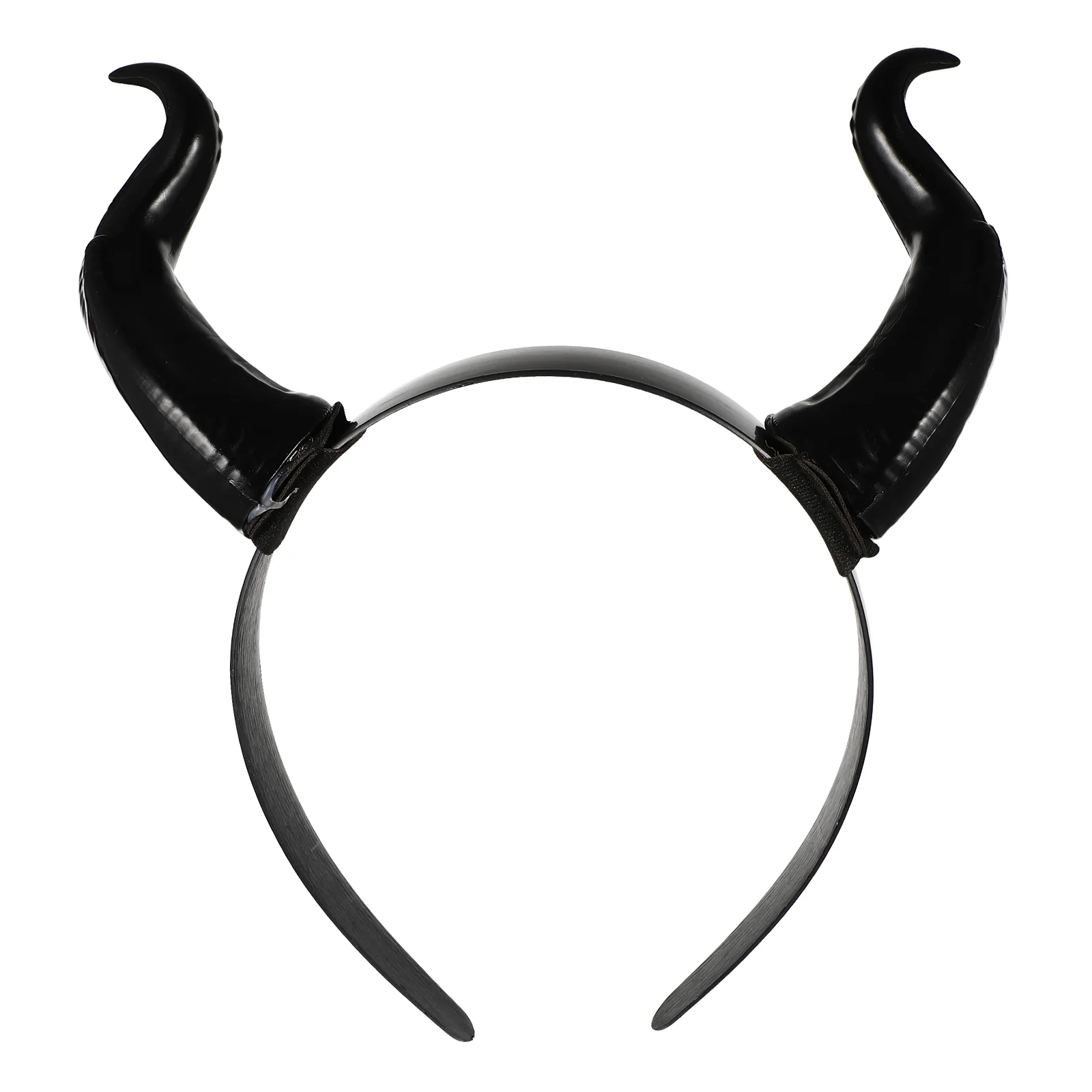 

Horn Headgear Hair Accessories Halloween Masquerade Side Props Black for Women Antelope Gothic Ox Shape Band Loop Child