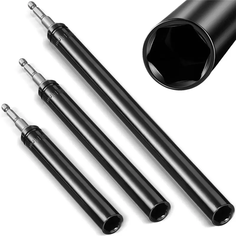 

Электрический гайковерт AUAU-9/16 дюймов с шестигранным хвостовиком 1/4 дюйма для длинных болтов и труб, для быстрого крепления в вертикальных положениях