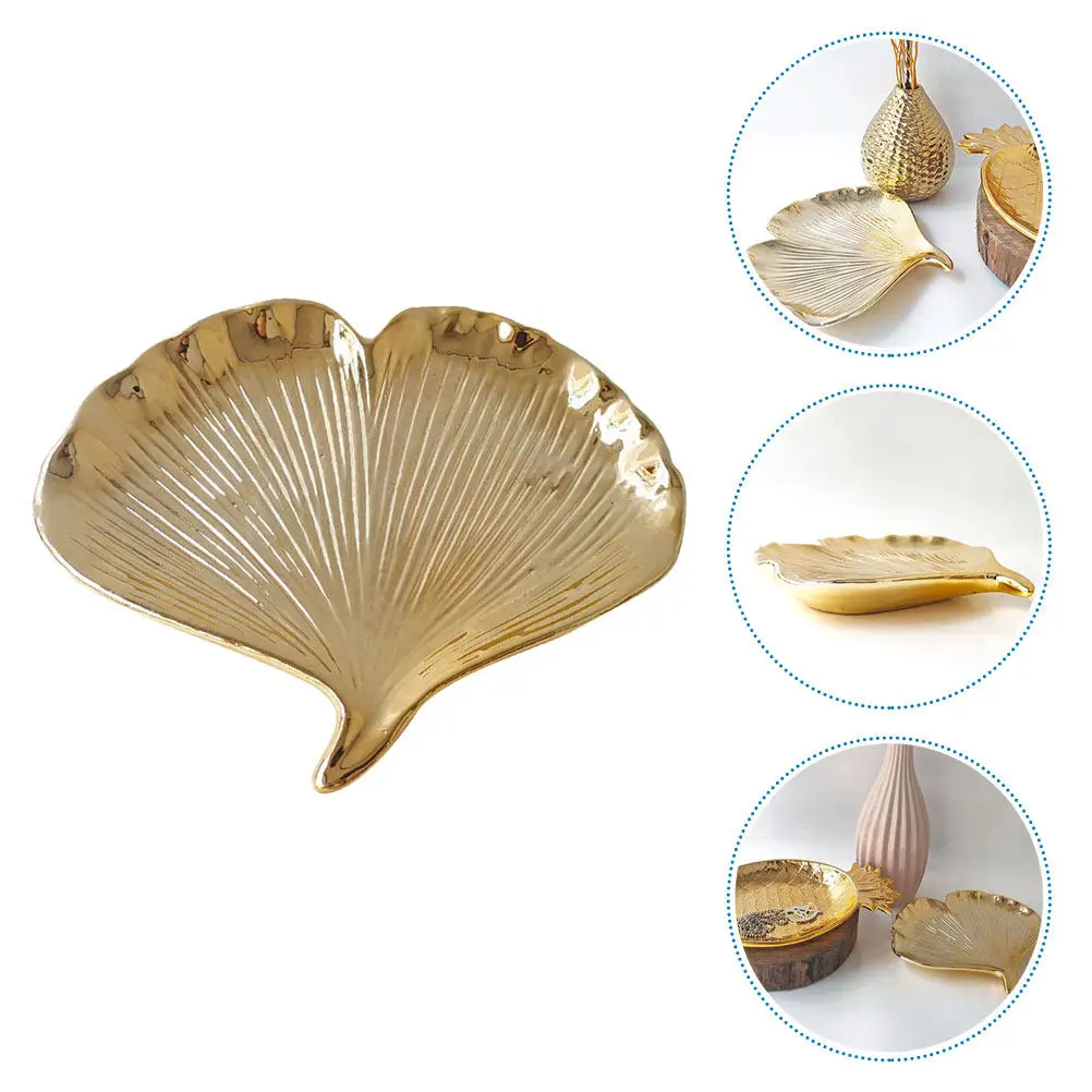 

Ceramic Nut Snack Tray 3 Compartment Design for Candy Fruits Desserts Storage Home Kitchen Living Room Decorative Serving Plate