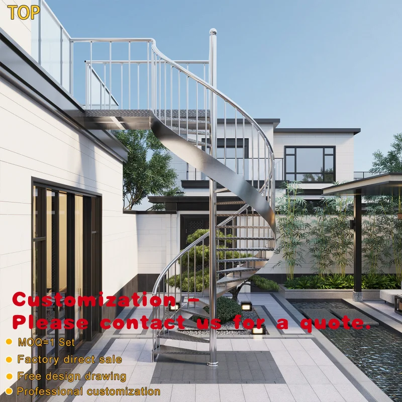 

Изготовление на заказ: Металлические лестницы, стеклянные лестницы, наружные лестницы, лестницы из нержавеющей стали, круглые лестницы, изогнутые лестницы, лестницы для улицы.